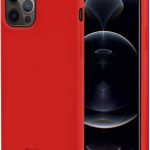 Dėklas Mercury Soft Jelly Case Apple iPhone 12 mini raudonas