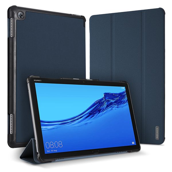 Dėklas Dux Ducis Domo Samsung P610/P615/P613/P619/P620/P625 Tab S6 Lite 10.4 tamsiai mėlynas