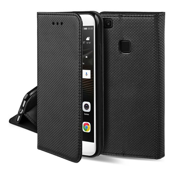 Dėklas Smart Magnet Samsung G990 S21 FE 5G juodas