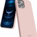Dėklas Mercury Silicone Case Samsung A226 A22 5G rožinio smėlio
