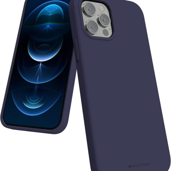 Dėklas Mercury Silicone Case Samsung A225 A22 4G tamsiai mėlynas