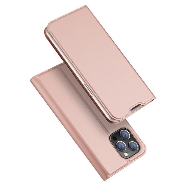 Dėklas Dux Ducis Skin Pro Samsung A145 A14 4G/A146 A14 5G rožinis-auksinis
