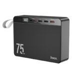 Išorinė baterija Power Bank Hoco J94 Overlord 22.5W 75000mAh juoda
