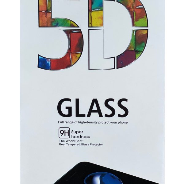 LCD apsauginis stikliukas 5D Full Glue Xiaomi Redmi Note 12 5G/Poco X5 5G juodas
