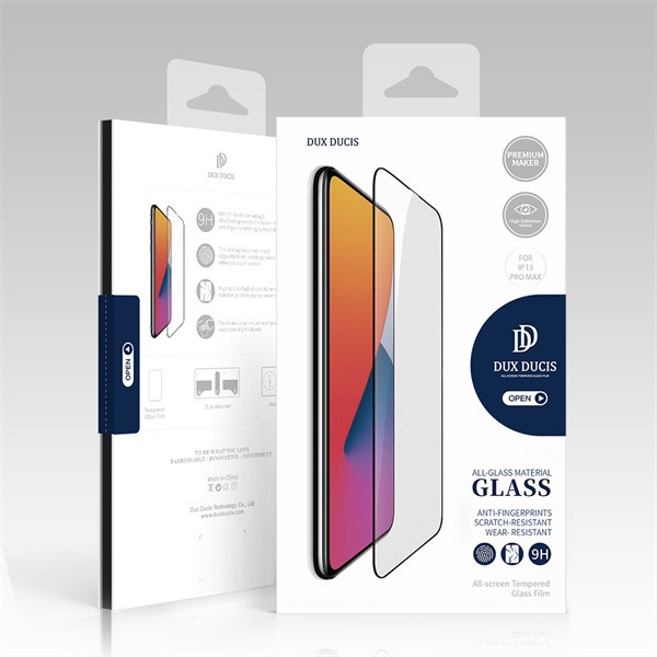 LCD apsauginis stikliukas Dux Ducis Xiaomi Redmi 11A/12C/Poco C55 juodas