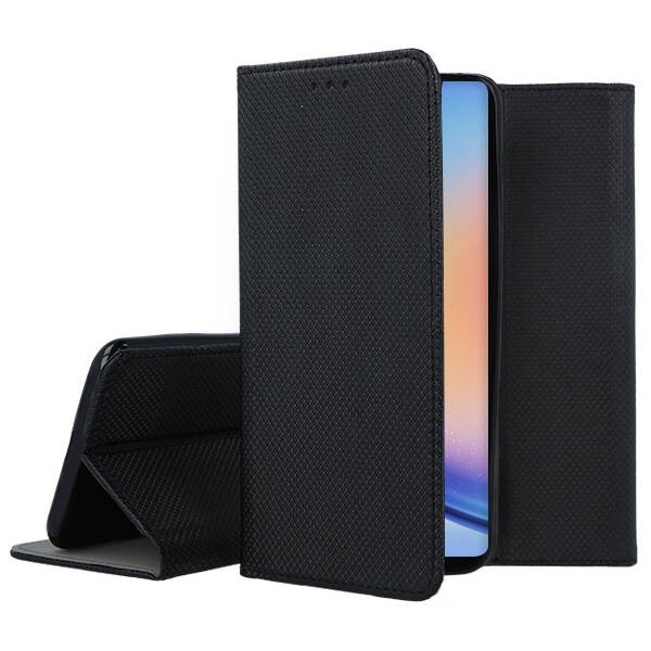 Dėklas Smart Magnet Samsung A556 A55 5G juodas