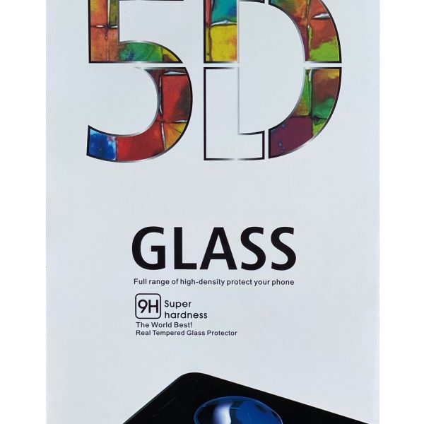 LCD apsauginis stikliukas 5D Full Glue Apple iPhone 16 Pro Max juodas