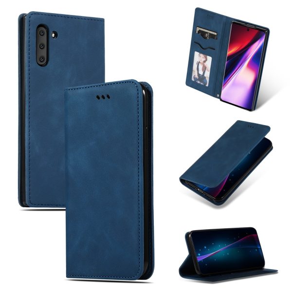 Dėklas Business Style Samsung S938 S25 Ultra tamsiai mėlynas
