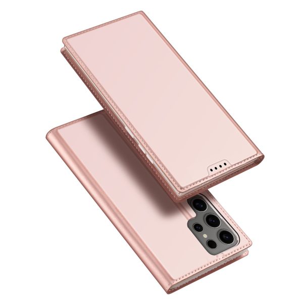 Dėklas Dux Ducis Skin Pro Samsung S938 S25 Ultra rožinio aukso