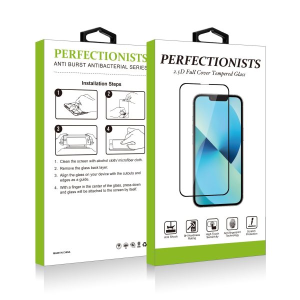 LCD apsauginis stikliukas 2.5D Perfectionists Samsung S936 S25 Plus juodas