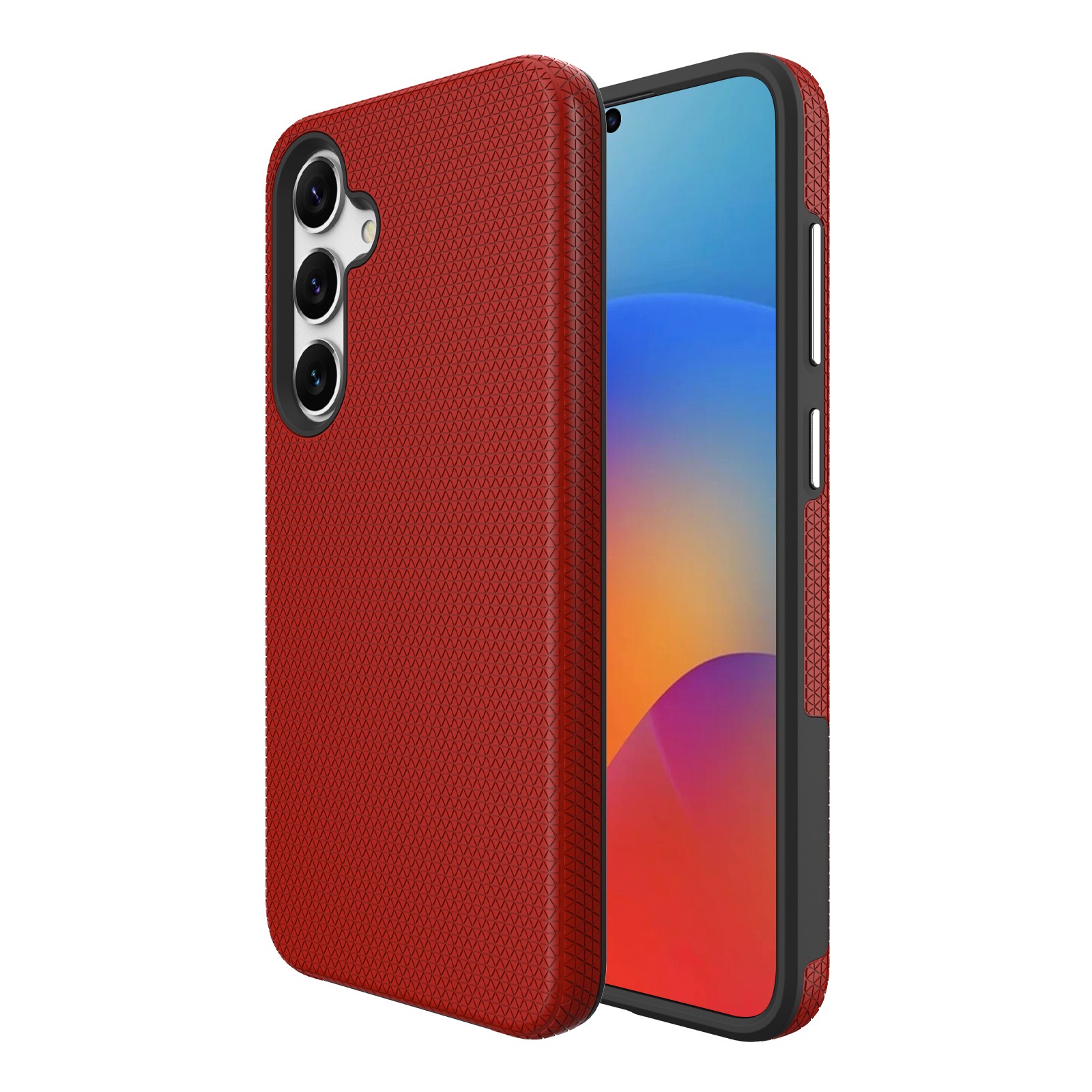 Dėklas Perfectionists Triangle Case Samsung A266 A26 5G raudonas
