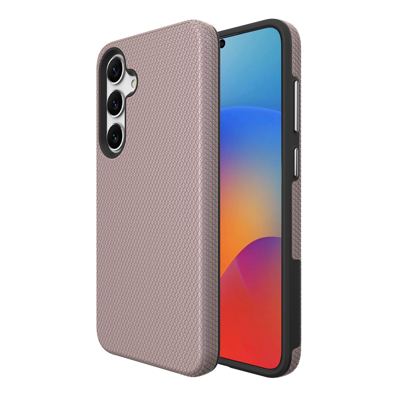 Dėklas Perfectionists Triangle Case Samsung A266 A26 5G rožinio aukso