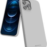 Dėklas Mercury Silicone Case Samsung S721 S24 FE akmens spalvos