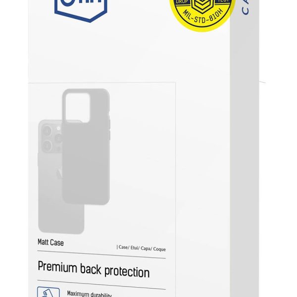 Dėklas 3mk Matt Case Xiaomi Poco X7 Pro juodas