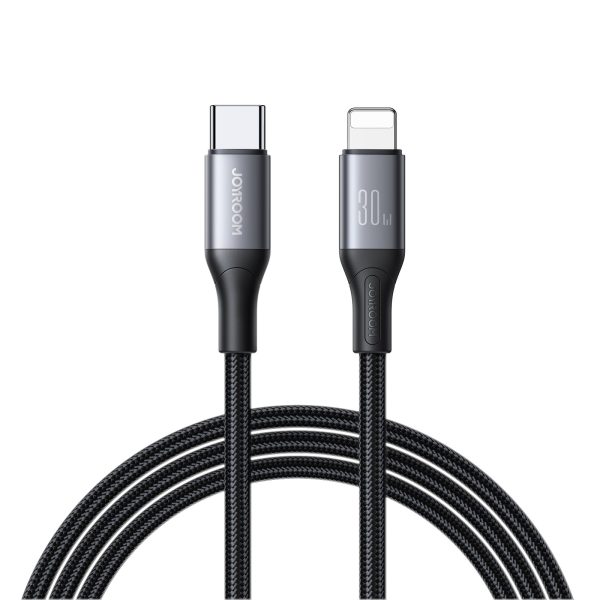 USB kabelis Joyroom S-A28 USB-C to Lightning 30W 2.0m juodas