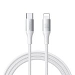 USB kabelis Joyroom S-A28 USB-C to Lightning 30W 2.0m baltas