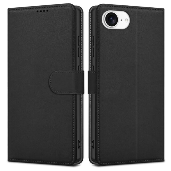 Dėklas Fancy Wallet Samsung A356 A35 5G juodas