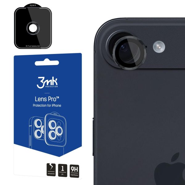 Apsauginis stikliukas kamerai 3mk Lens Pro Apple iPhone Air juodas