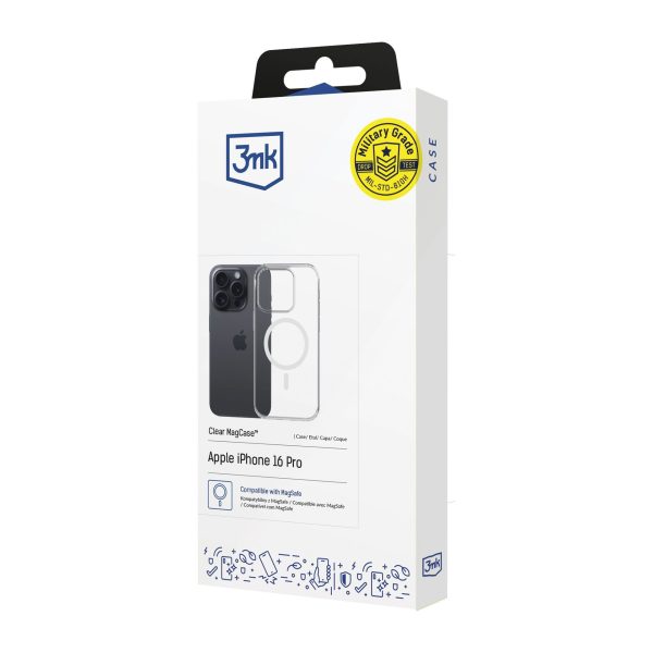 Dėklas 3mk Clear MagCase Apple iPhone 17