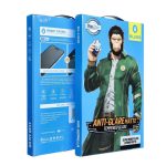 LCD apsauginis stikliukas 5D Mr. Monkey Glass (Strong Matte) Apple iPhone 12 Pro Max juodas