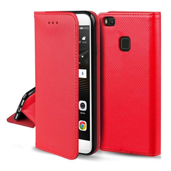Dėklas Smart Magnet Xiaomi Redmi A5/Poco C71 (173,45x79,35x8,45) raudonas