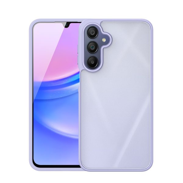 Dėklas Dux Ducis Yind Samsung A175 A17 4G/A176 A17 5G/A185 A18 4G/A186 A18 5G violetinis