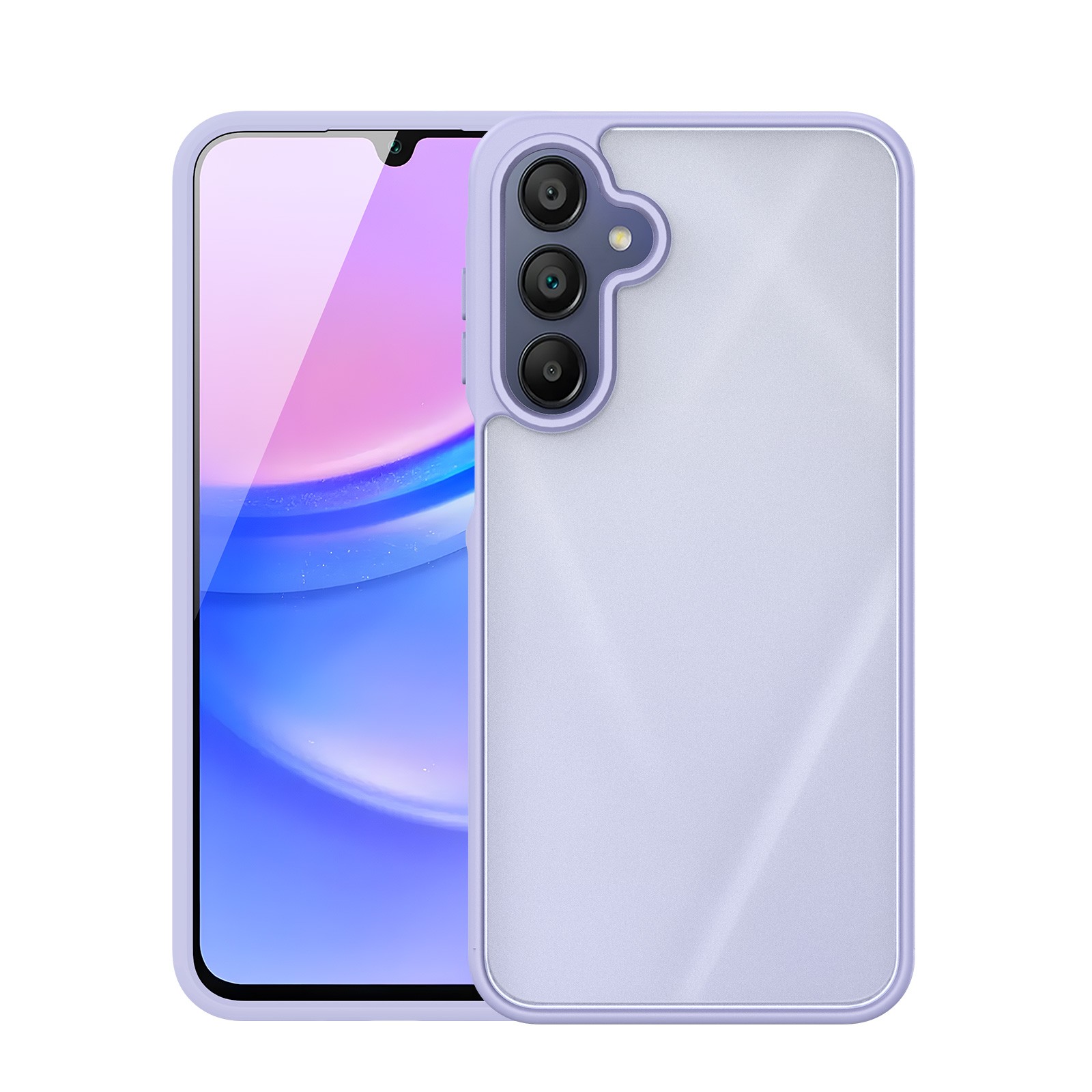 Dėklas Dux Ducis Yind Samsung A175 A17 4G/A176 A17 5G violetinis