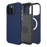 Dėklas Perfectionists Triangle Mag Case Apple iPhone 17 Pro/18 Pro tamsiai mėlynas