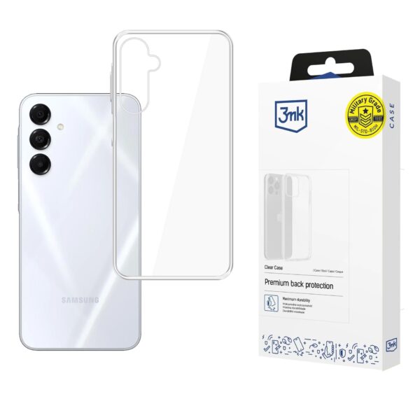 Dėklas 3mk Clear Case 1,2mm Samsung A175 A17 4G/A176 A17 5G/A185 A18 4G/A186 A18 5G
