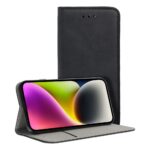 Dėklas Smart Magnetic Samsung A175 A17 4G/A176 A17 5G/A185 A18 4G/A186 A18 5G juodas