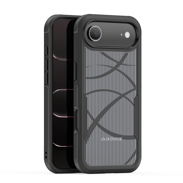 Dėklas Dux Ducis Shld Apple iPhone Air juodas (Rhythm Pattern)
