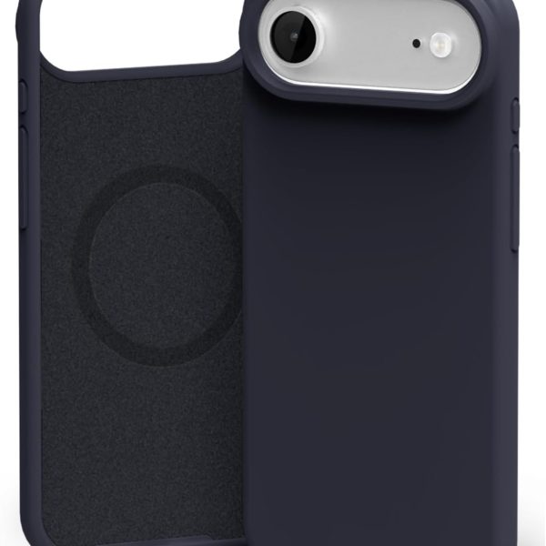 Dėklas Mercury Pure Magsafe Silicon Case Apple iPhone Air tamsiai mėlynas