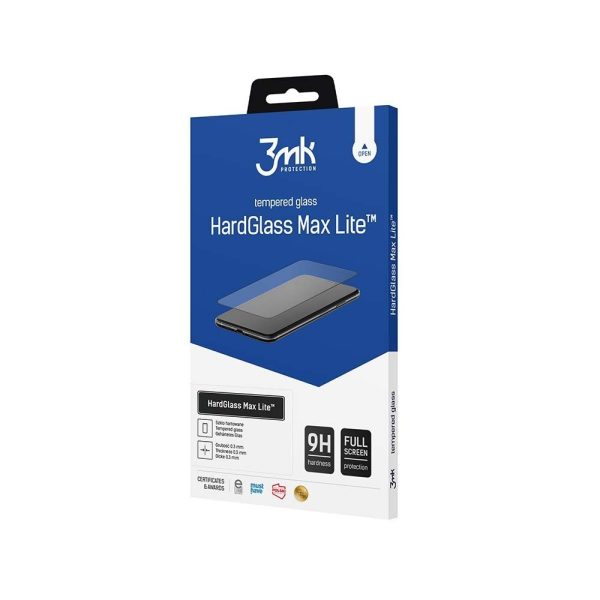 LCD apsauginis stikliukas 3mk Hard Glass Max Lite Xiaomi 15T/15T Pro/17T Pro juodas