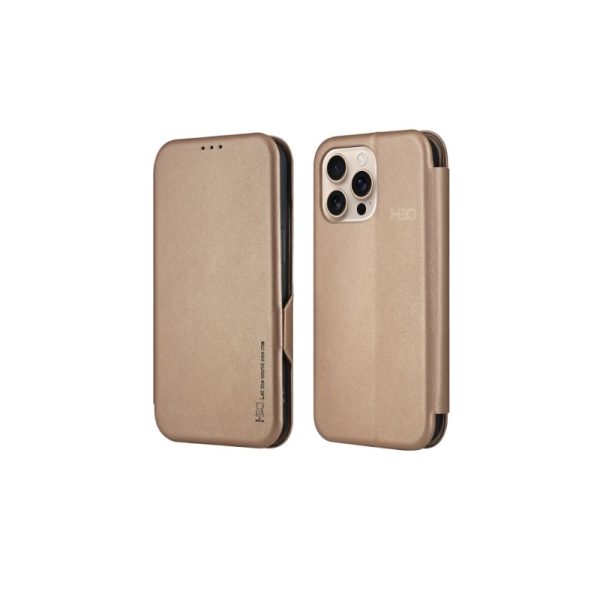 Dėklas HDD Classic Wallet Case Apple iPhone 7/8/SE 2020/SE 2022 auksinis