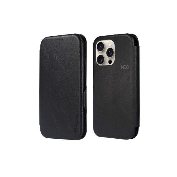 Dėklas HDD Classic Wallet Case Samsung G991 S21 5G juodas
