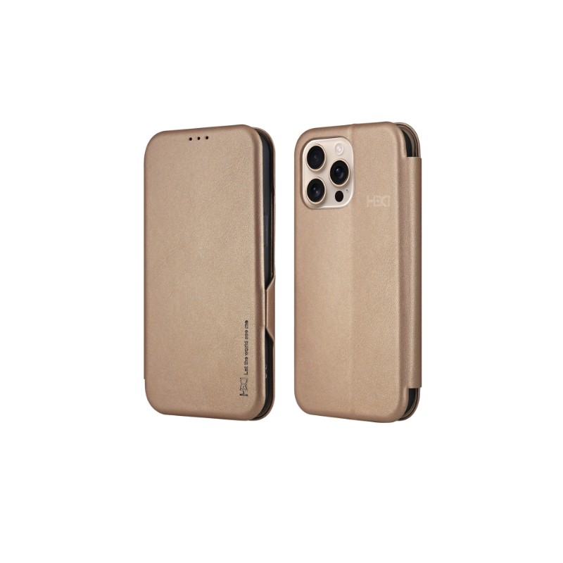 Dėklas HDD Classic Wallet Case Samsung A057 A05s auksinis