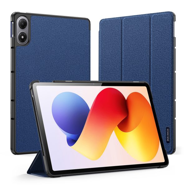 Dėklas Dux Ducis Domo Xiaomi Redmi Pad Pro 12.1/Redmi Pad 2 Pro 12.1 tamsiai mėlynas