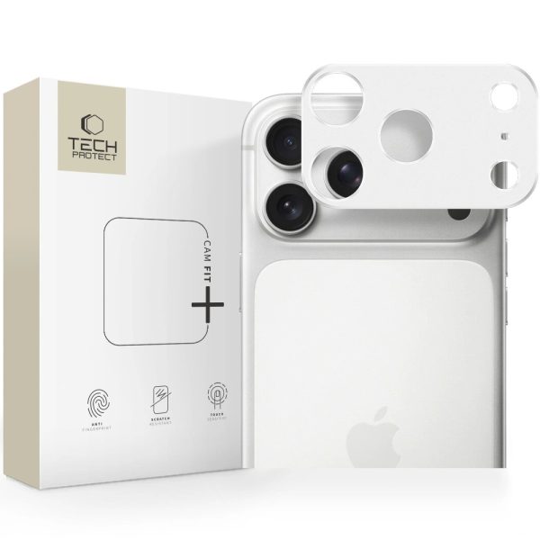 Kameros apsauga Tech-Protect CamAlloy Apple iPhone 17 Pro Max Silver