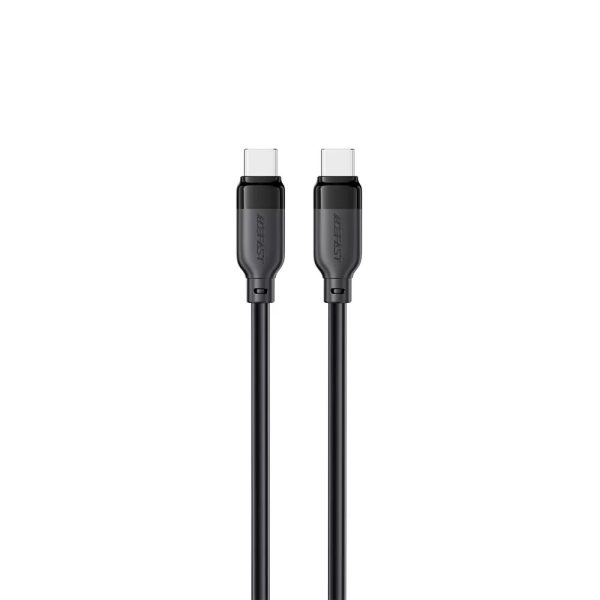 USB kabelis Acefast C16-03 USB-C to USB-C 1.2m juodas