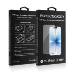 LCD apsauginis stikliukas Perfectionists 2.5D Super Strong Matte Tempered Glass Apple iPhone 15 Pro juodas