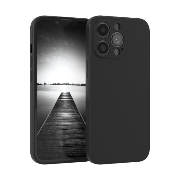 Dėklas Liquid Silicone 1.5mm Xiaomi Poco X8 Pro juodas
