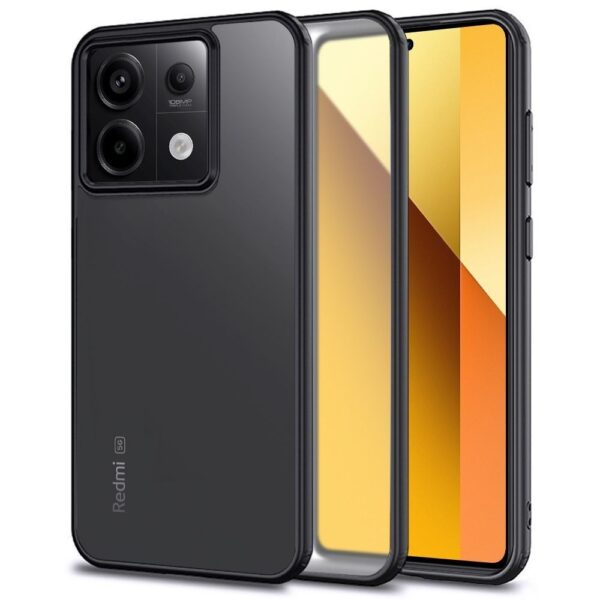 Dėklas Reach Matte Xiaomi Poco X8 Pro juodas