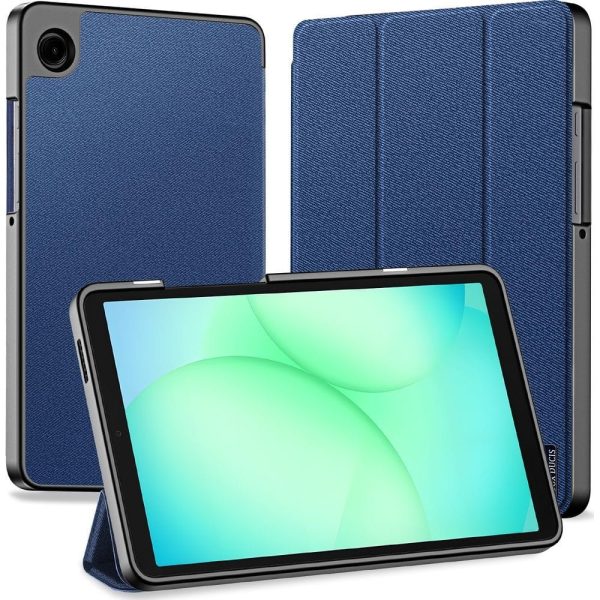 Dėklas Dux Ducis Domo Samsung X210/X215/X216 Tab A9 Plus 11.0 tamsiai mėlynas