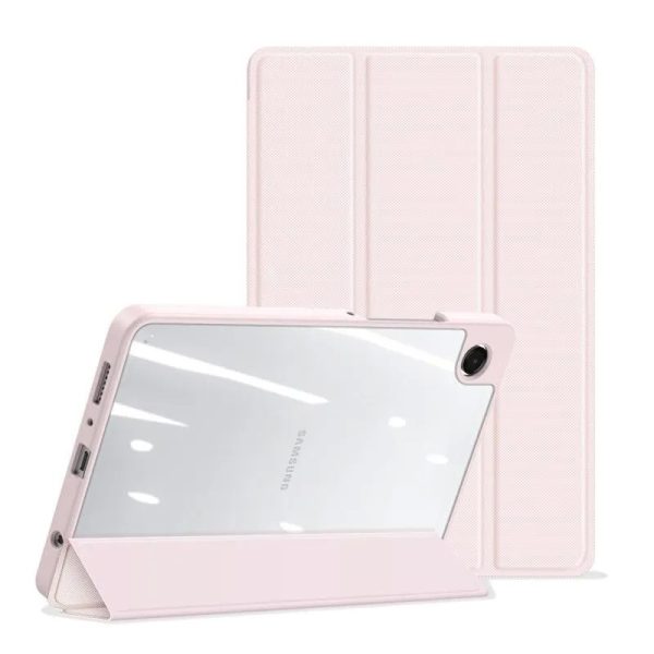 Dėklas Dux Ducis Toby Samsung X210/X215/X216 Tab A9 Plus 11.0/X230/X235/X236 Tab A11 Plus 11.0 rožinis