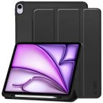 Dėklas Tech-Protect SmartCase Pen Holder Apple iPad Air 13 M2/M3/M4 2024/2025/2026 juodas