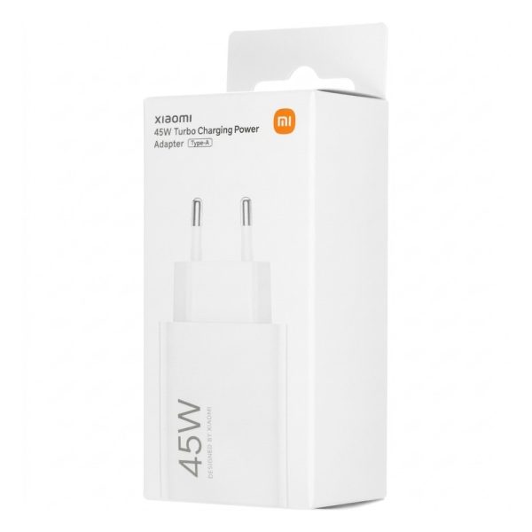 Įkroviklis Xiaomi Turbo Charging Power Adapter 45W USB-A baltas BHR07SLEU