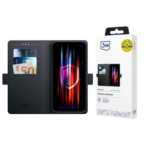 Dėklas 3mk Wallet Case Samsung A376 A37 5G juodas