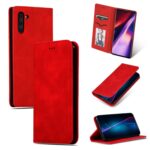 Dėklas Business Style Xiaomi Redmi 17 4G/5G raudonas