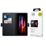 Dėklas 3mk Wallet Case Xiaomi 17T juodas