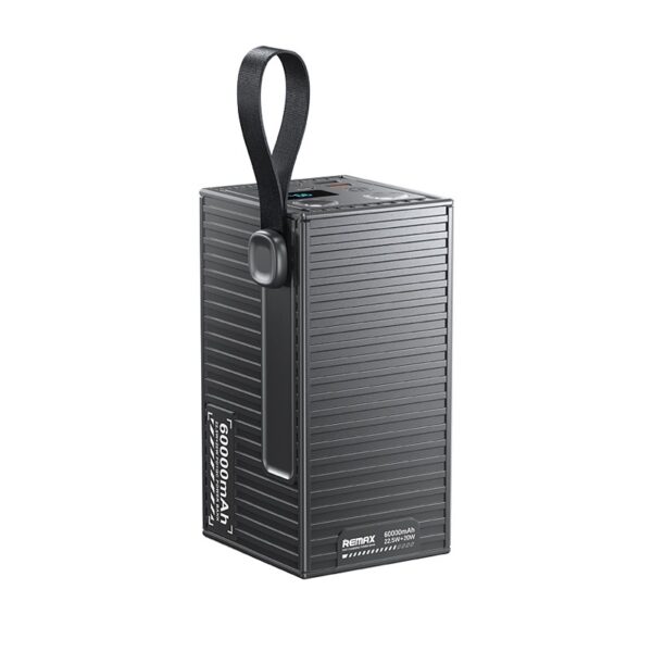 Išorinė baterija Power Bank Remax RPP-609 Pro 22.5W 60000mAh pilka